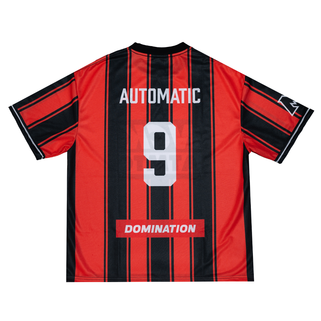 Block Pro Jersey Tee - Striped Red