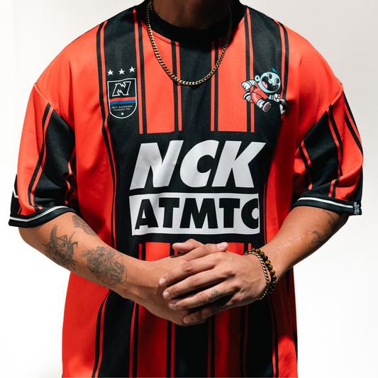 Block Pro Jersey Tee - Striped Red