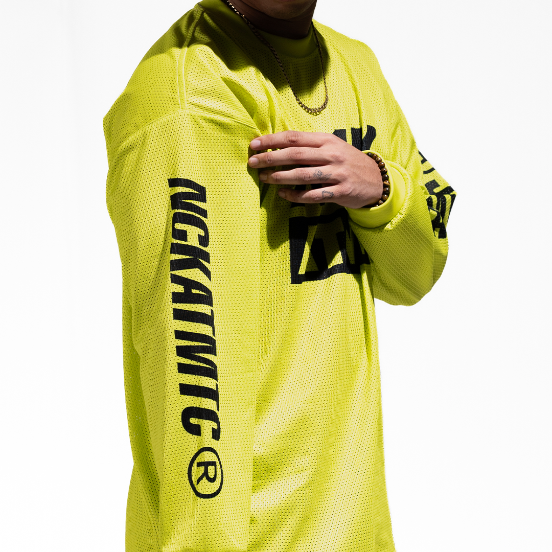 Velocity Long Sleeve Jersey - Lime