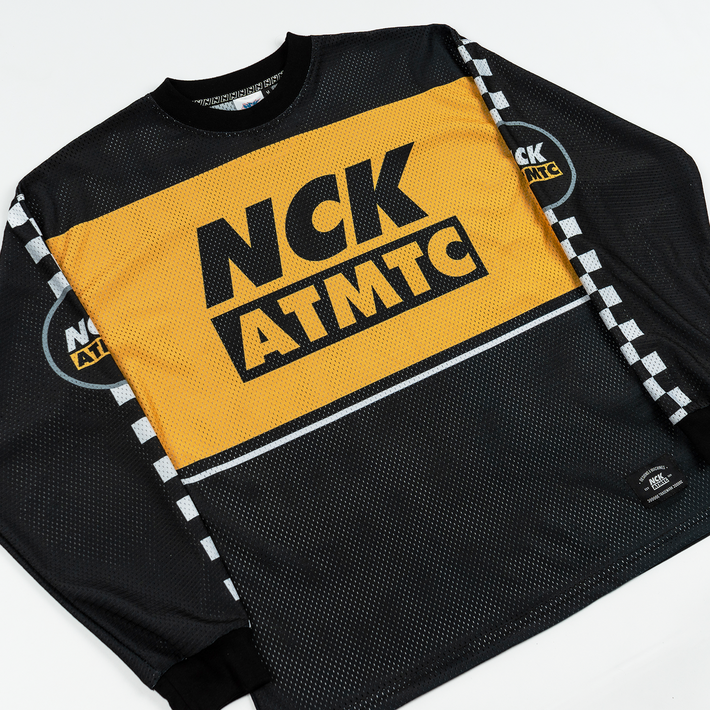 Moto Badger Longsleeve Jersey (Yellow Black)