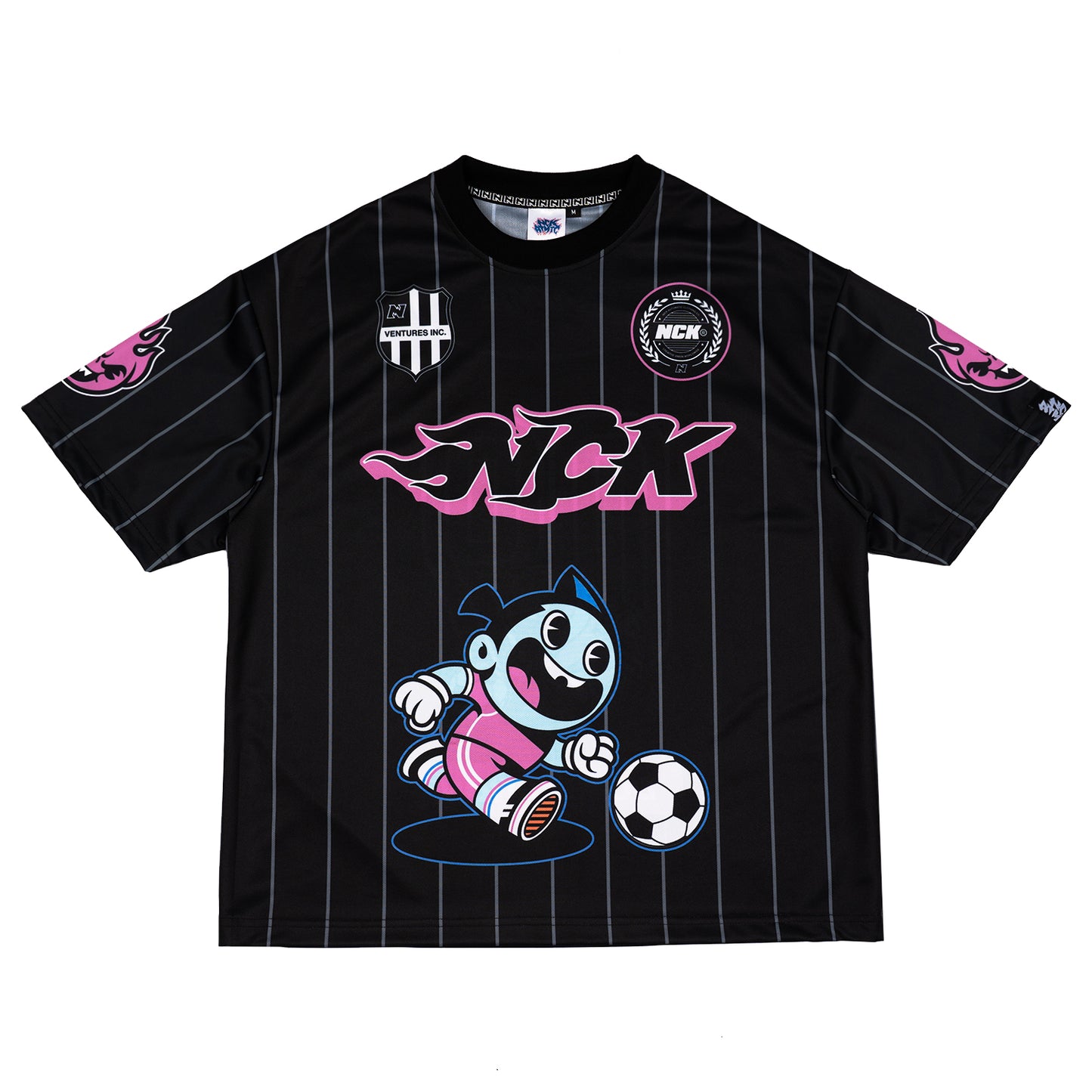 Ignite Jersey Tee - Black