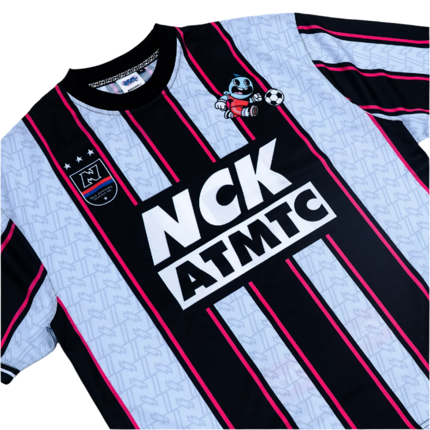 Block Pro Jersey Tee - Striped Grey