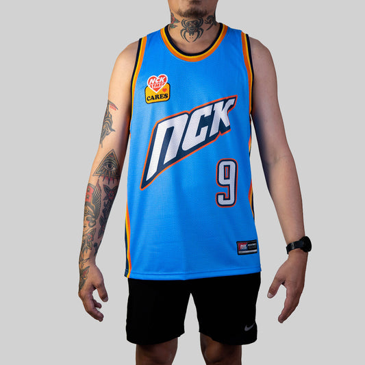 Shai Basketball Jersey - Blue