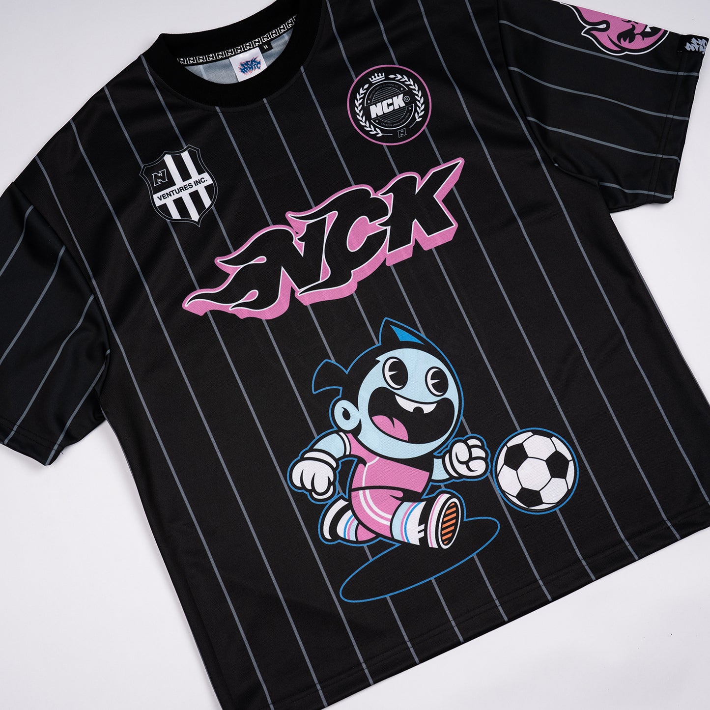 Ignite Jersey Tee - Black