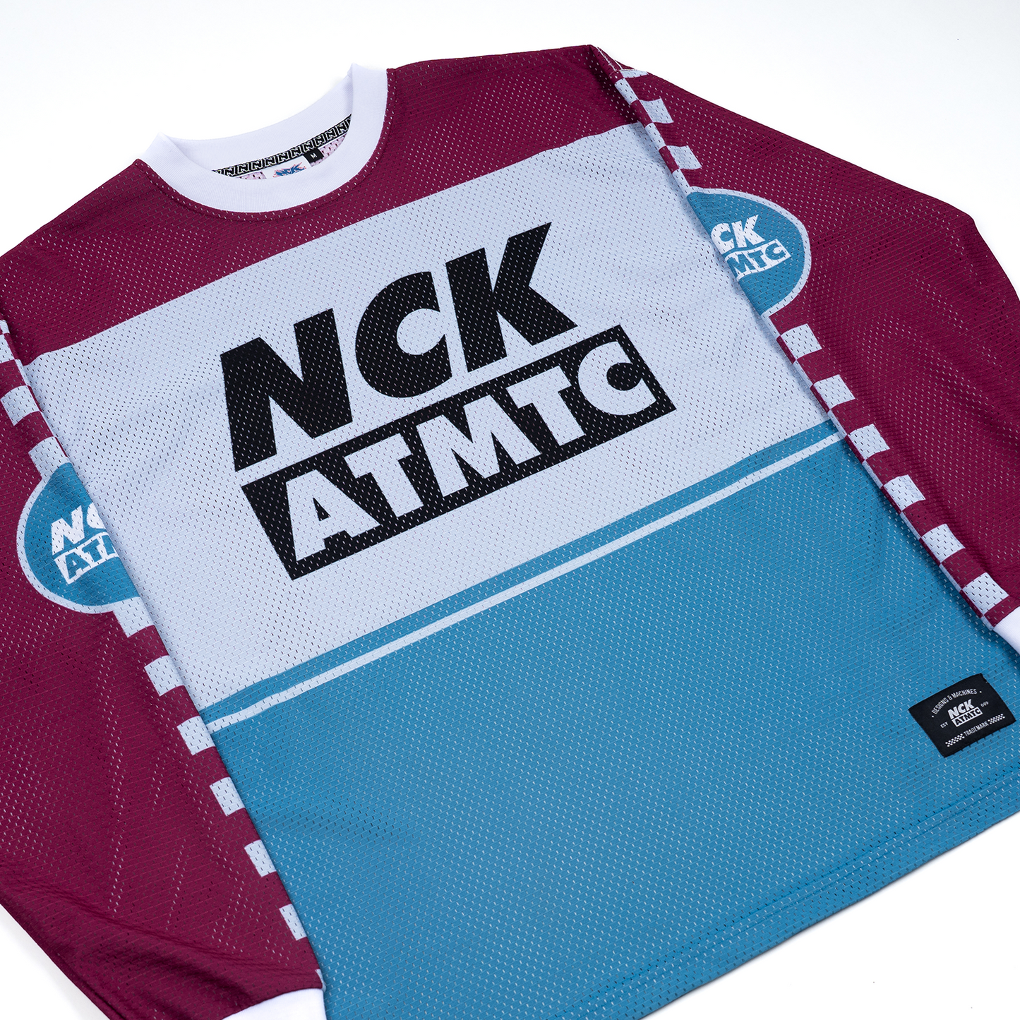 Moto Badger Longsleeve Jersey (Wine Sky)