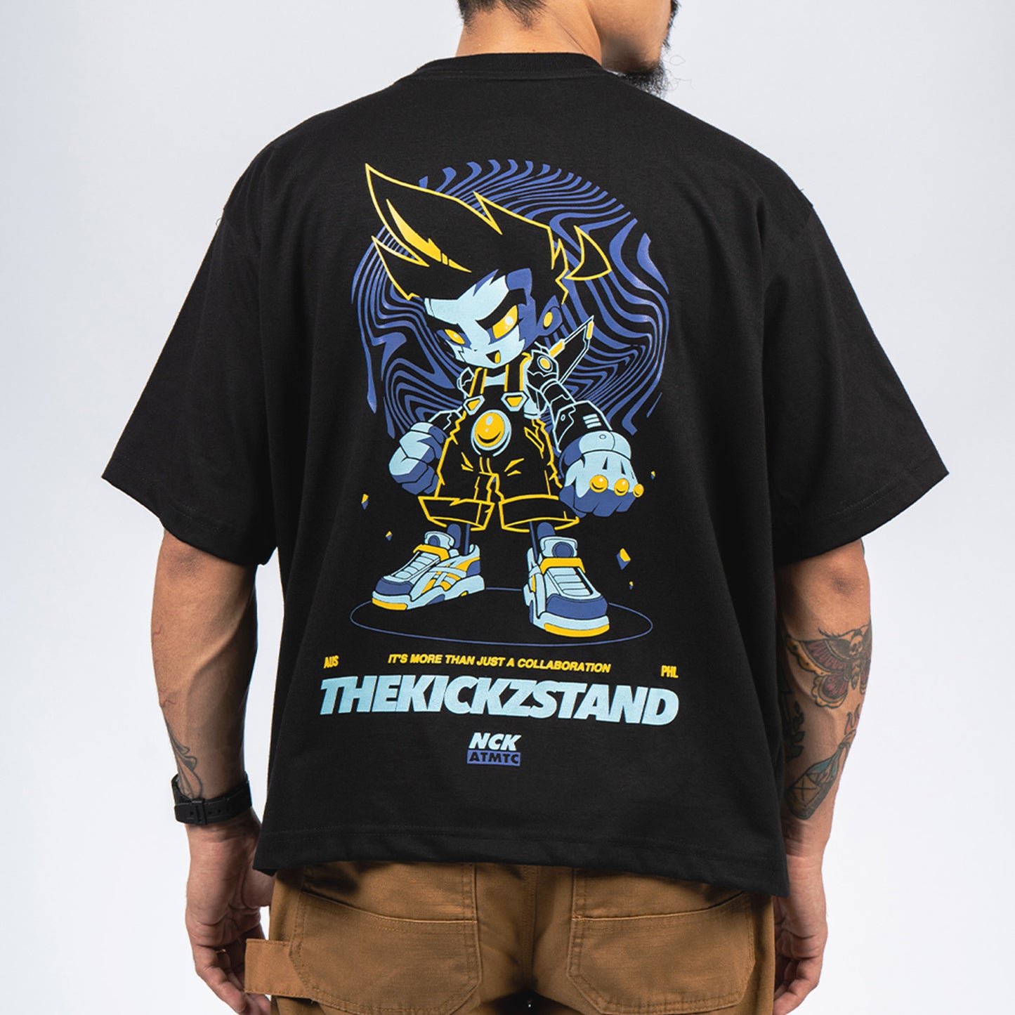 The Kickzstand X Nick Automatic Tee (Black)