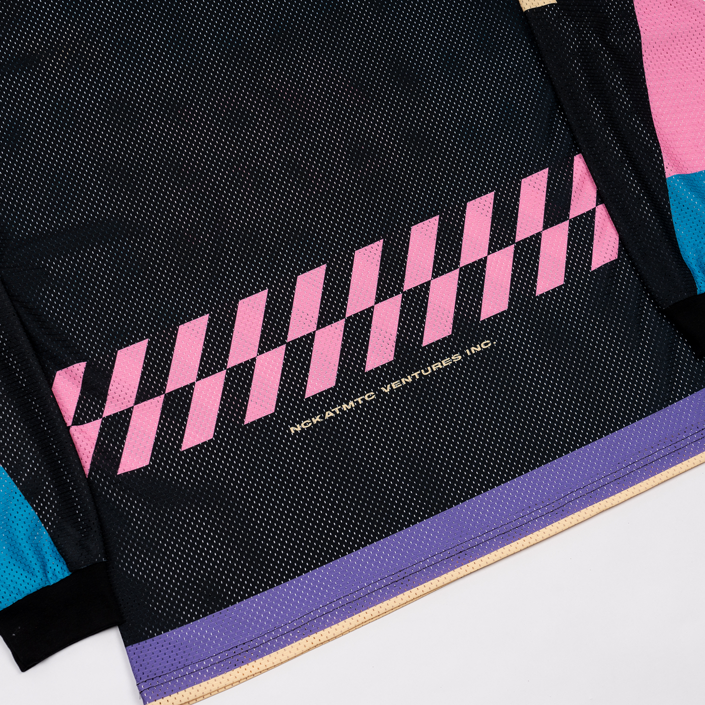 Vizcaya Longsleeve Jersey Tee - Black/Blue