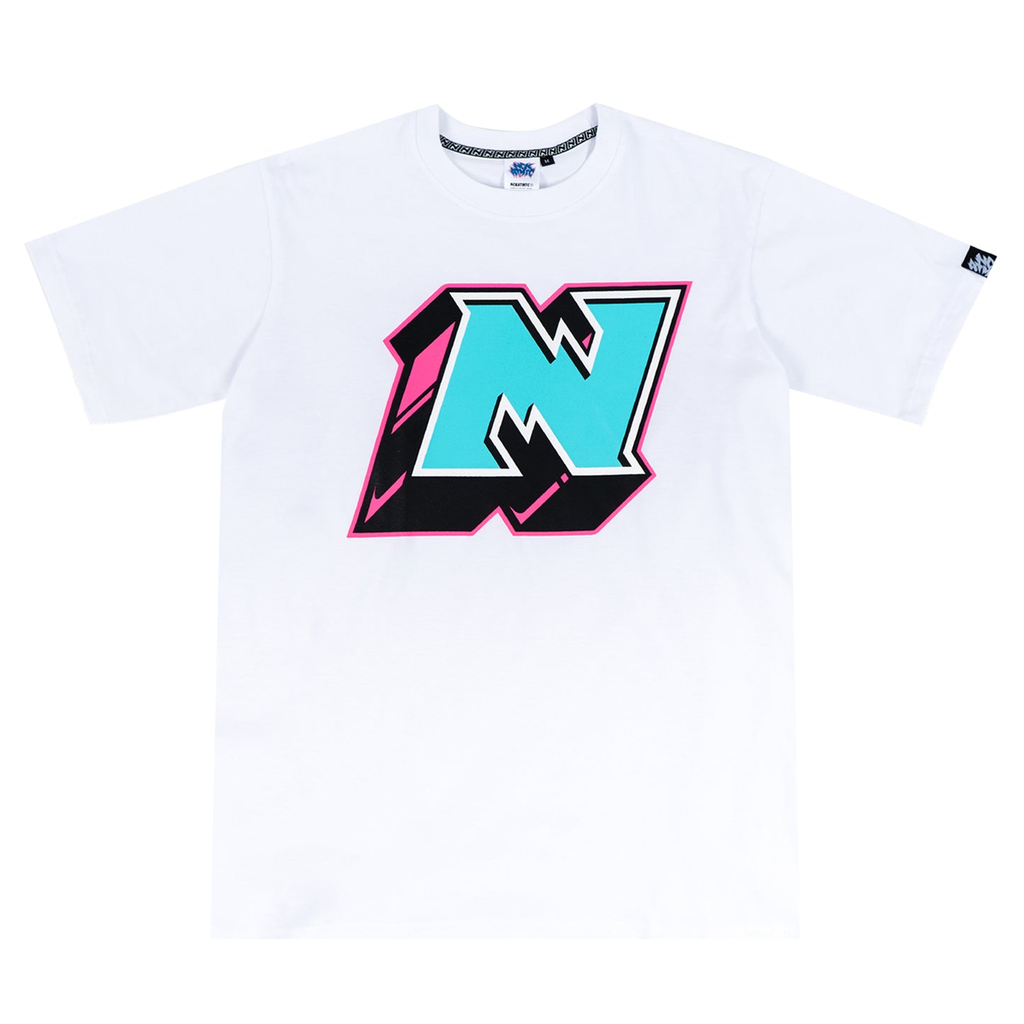 N Brick Blazer Tee - White