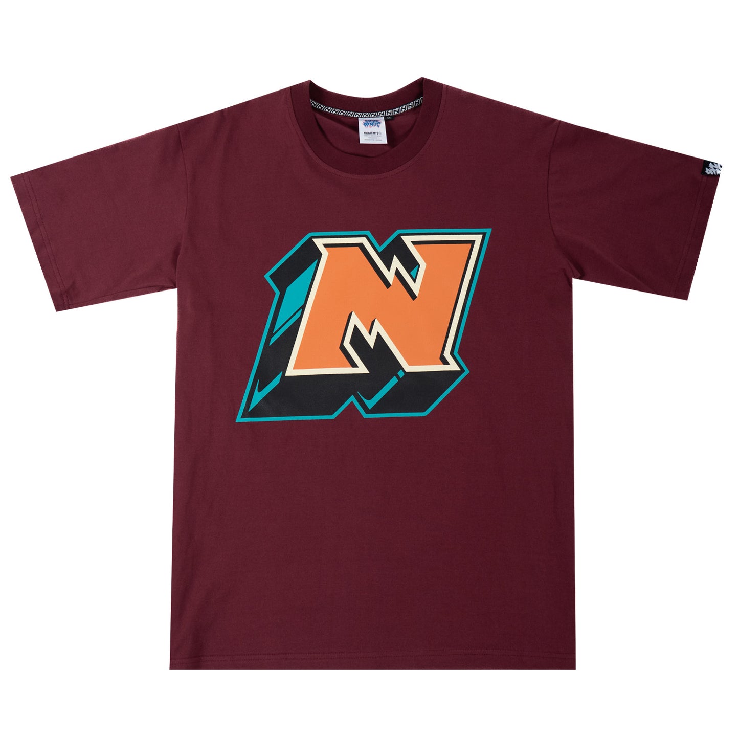N Brick Blazer Tee (Maroon)