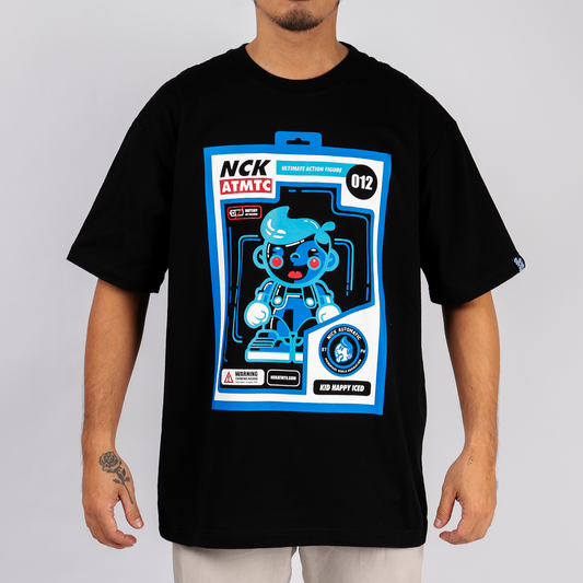 Action Figure Ice Kid Tee - Black