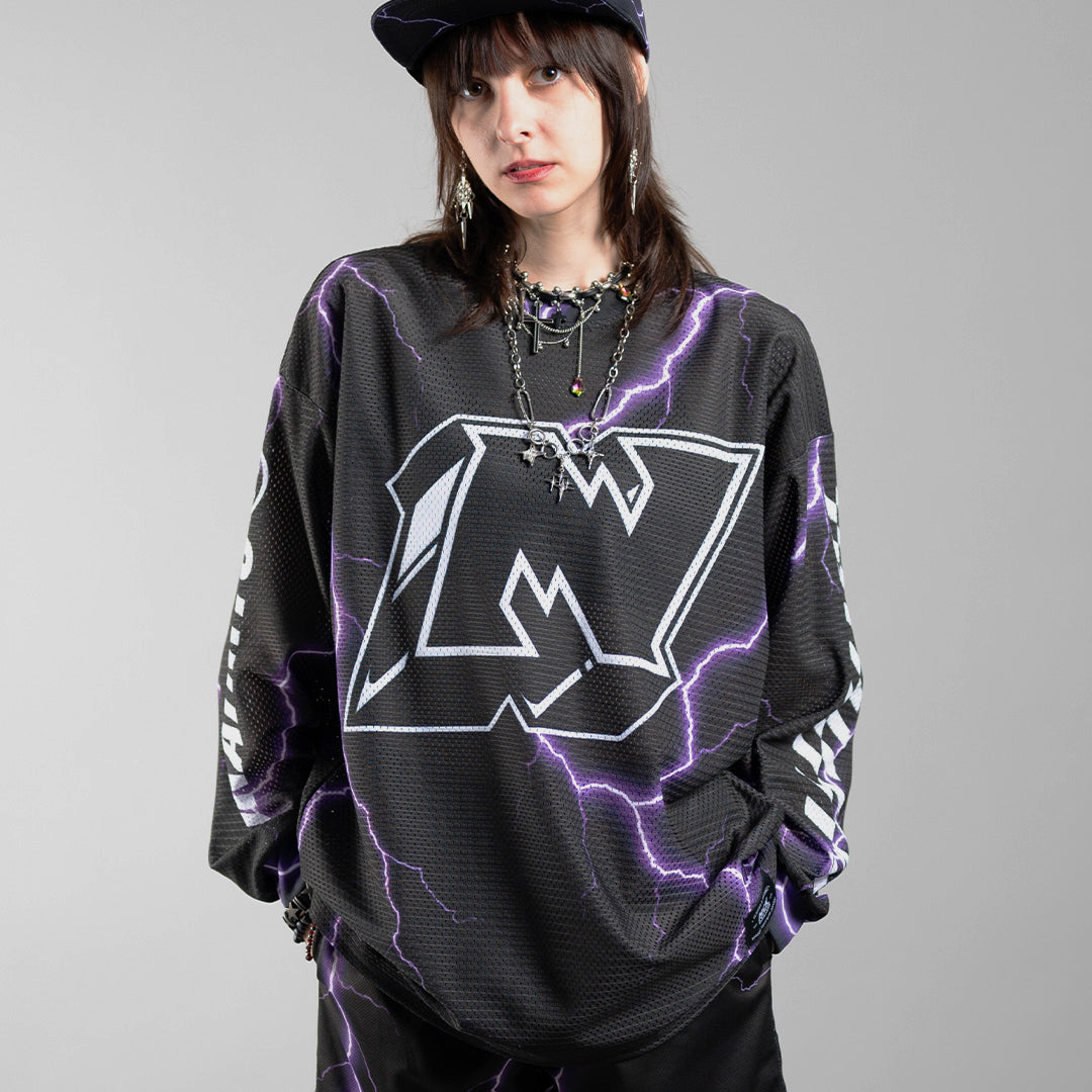 Stormchaser Long Sleeve Jersey - Black