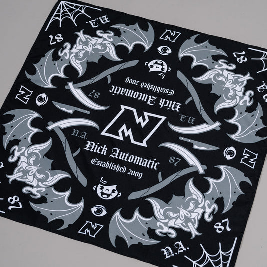 Bats Bandana - Black