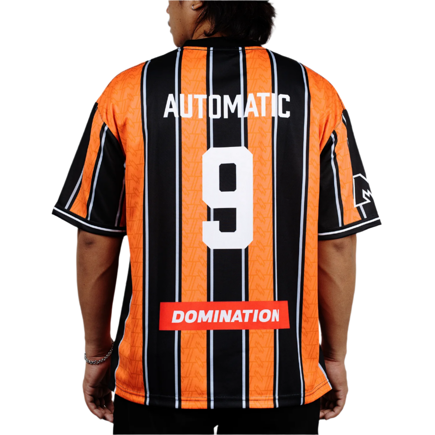 Block Pro Jersey Tee - Striped Orange