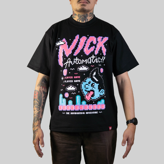 8-bit Adventure Tee - Black