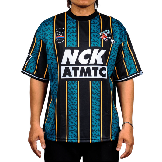 Block Pro Jersey Tee - Striped Green