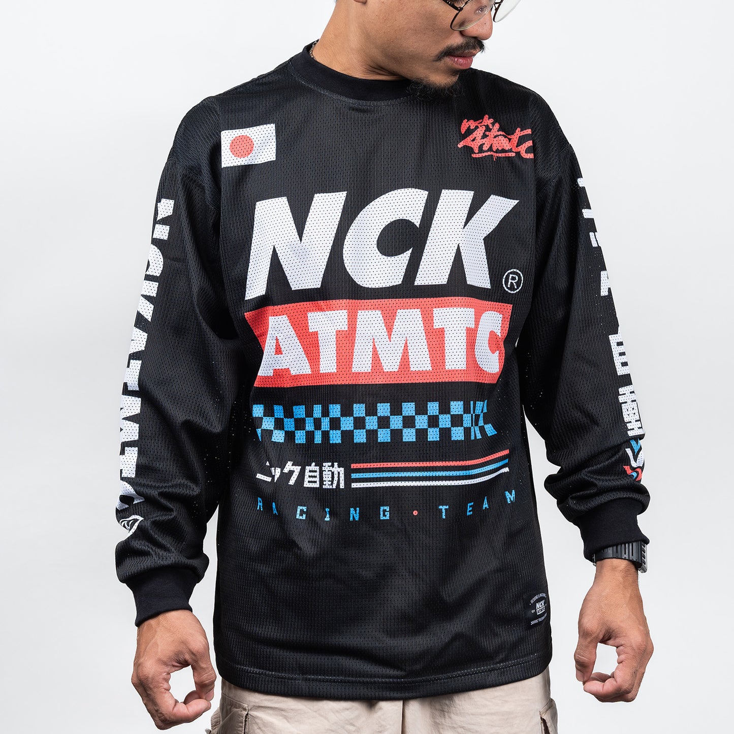 Team Japan Dri-fit Longsleeve Jersey (Black)
