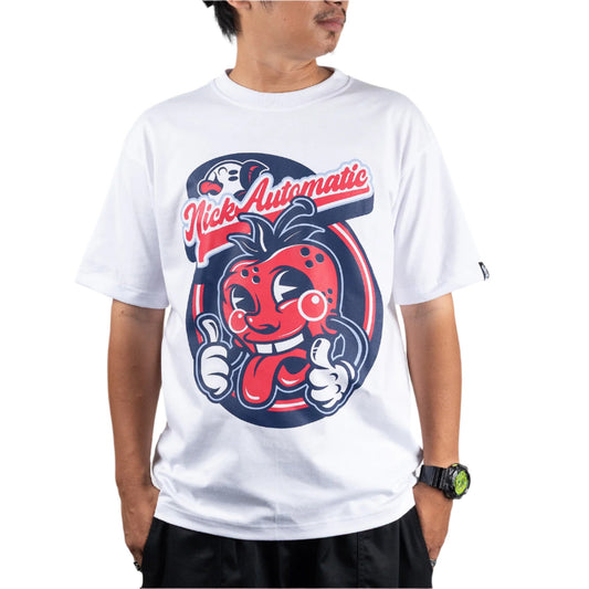 Very Strawberry Tee - White