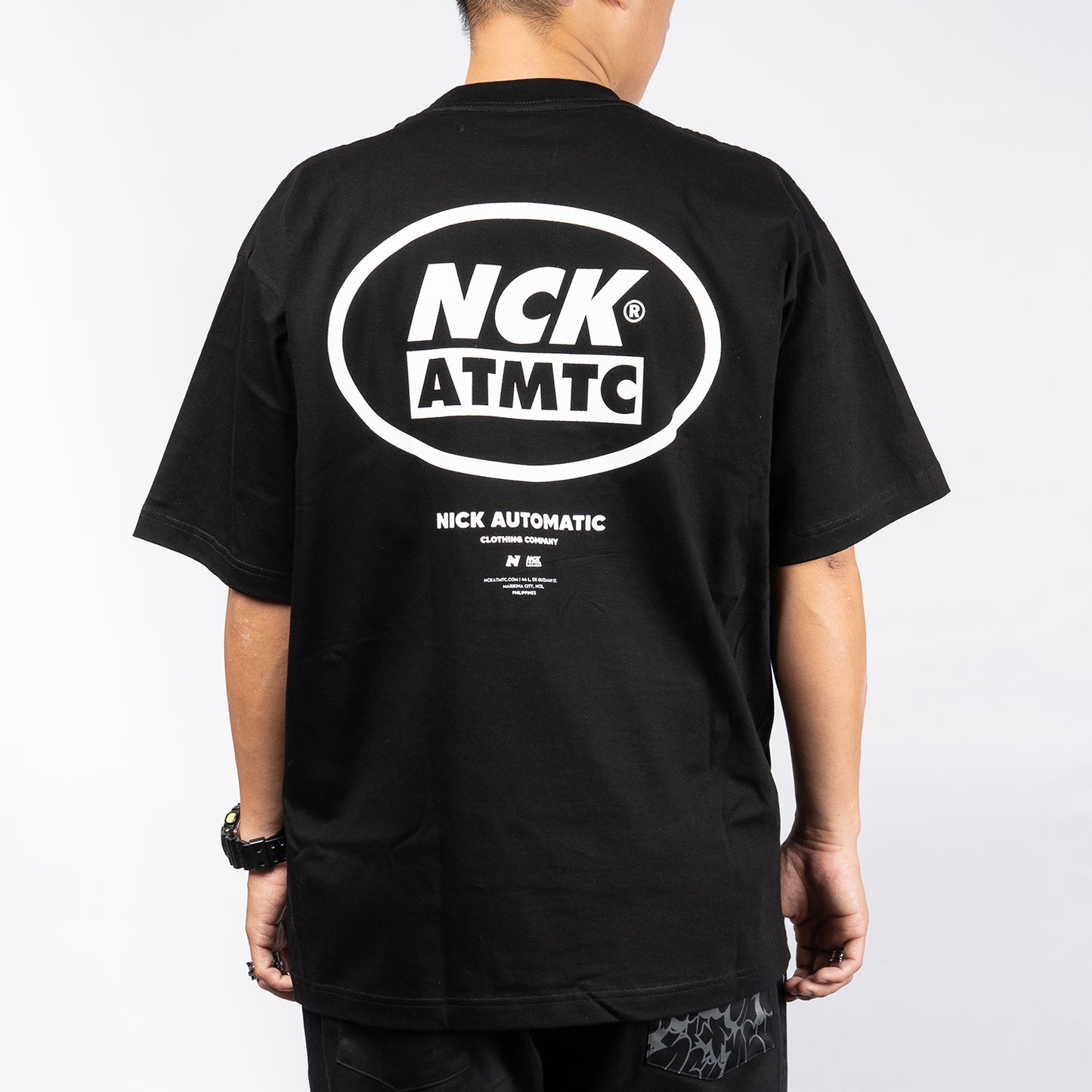 Block Badge Tee (Black)