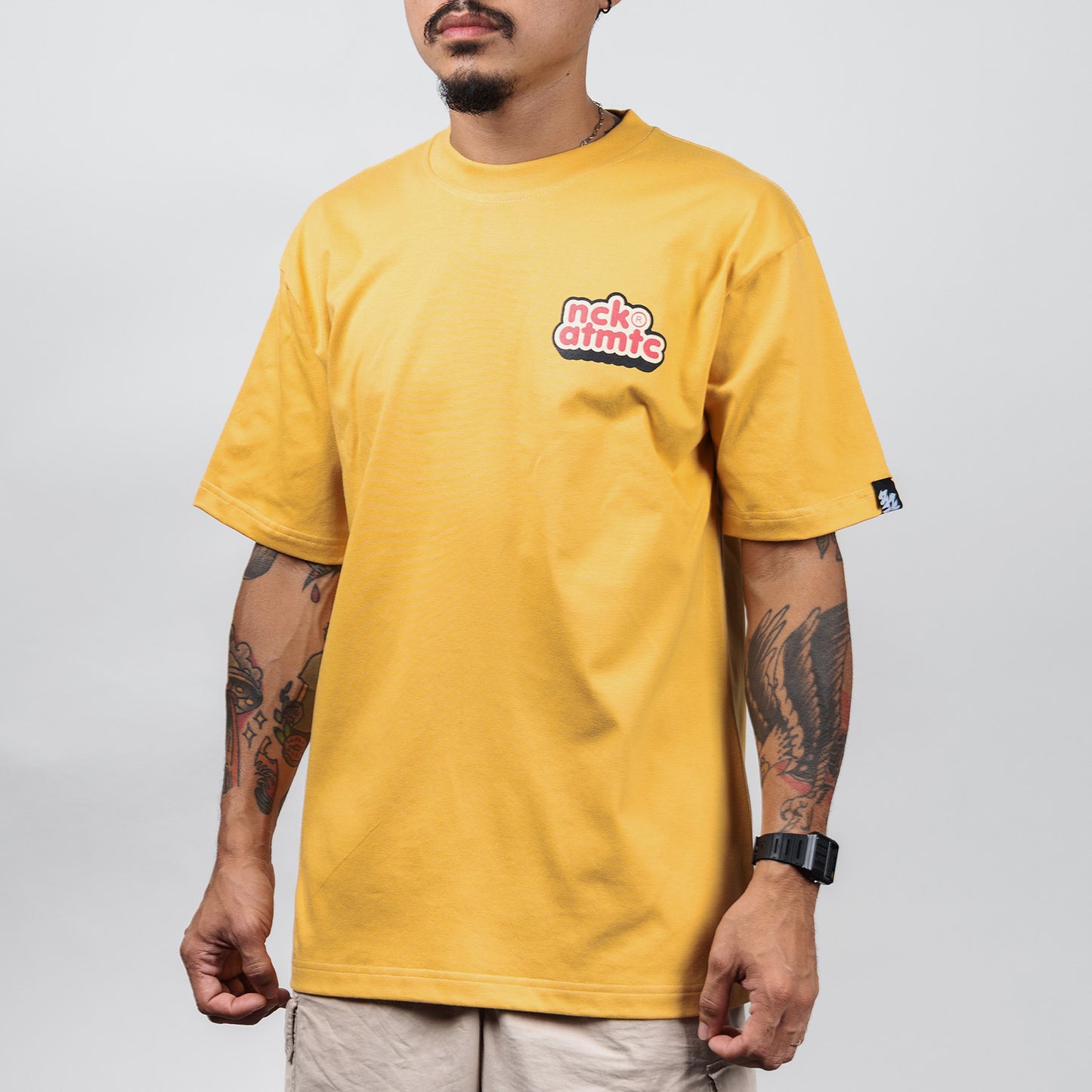Jumper Buckets Tee (Mustard)