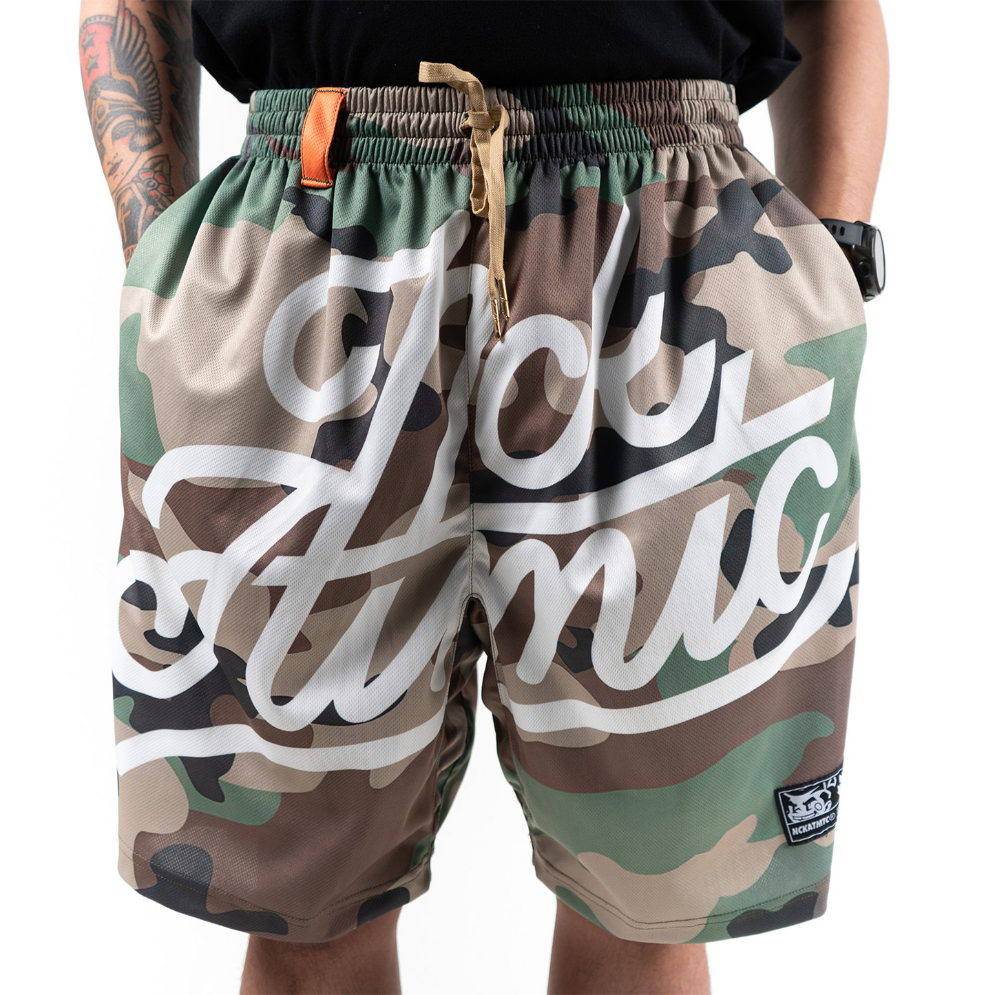 Script Athletic Shorts (Camo)