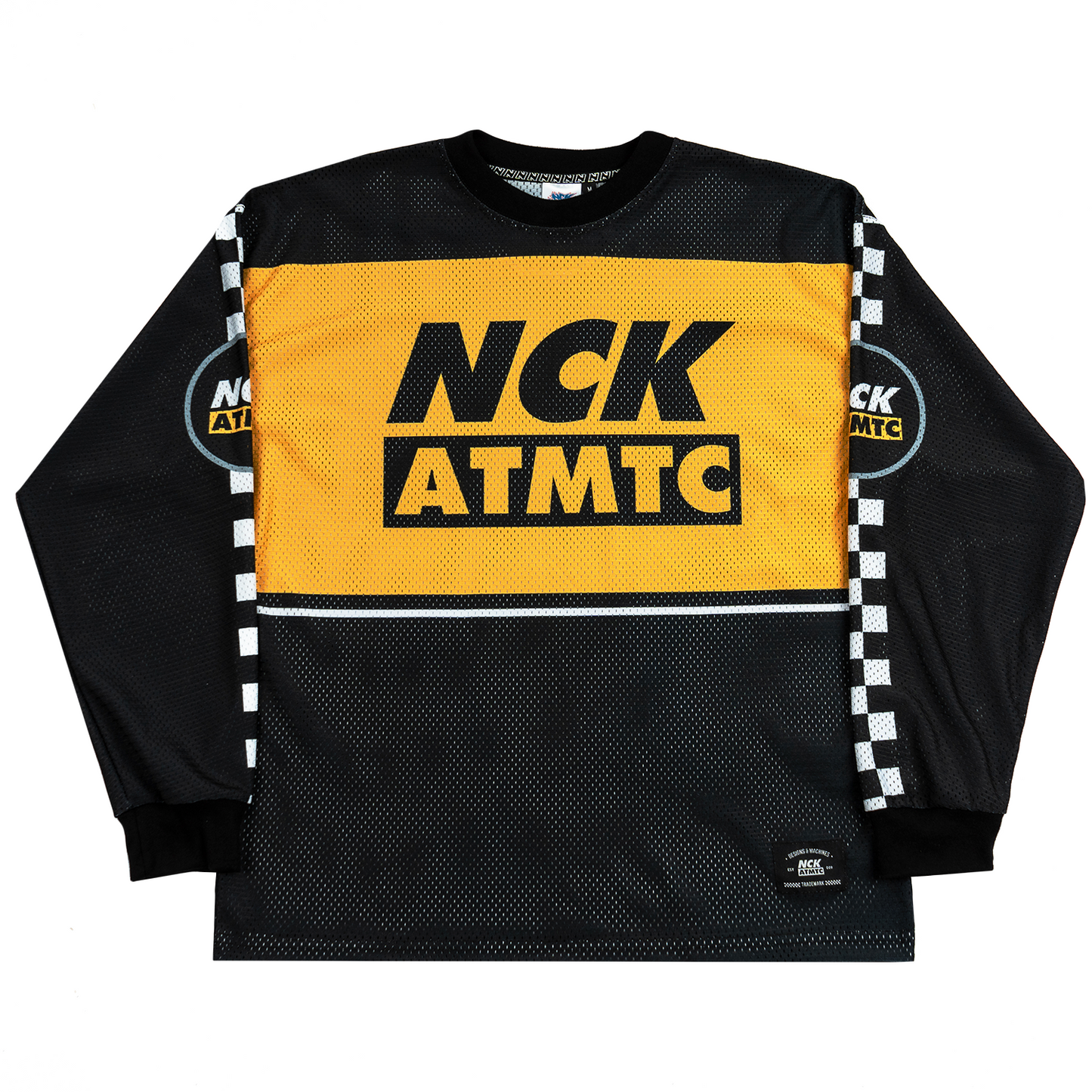 Moto Badger Longsleeve Jersey (Yellow Black)