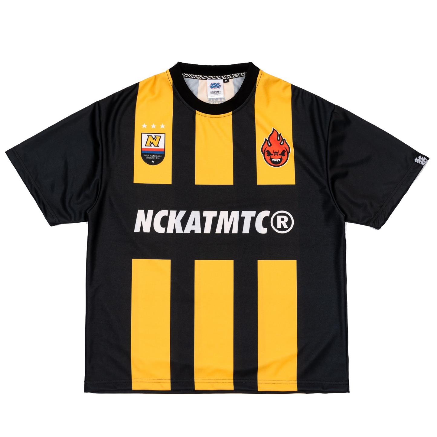Destined Jersey Tee - Yellow/Black