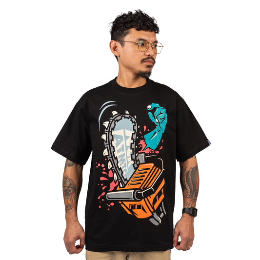 Chainsaw Tee - Black