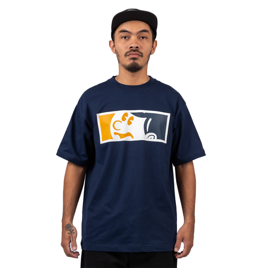 Major League Tee - Navy Blue
