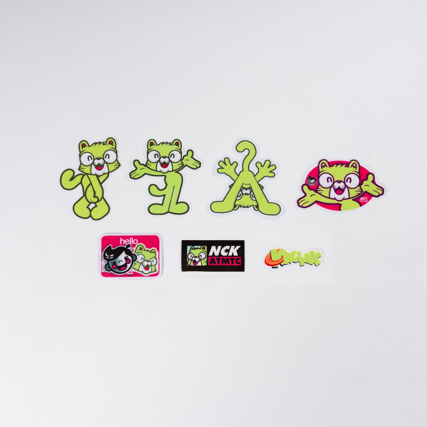 Nick automatic X KRUNK Sticker Pack