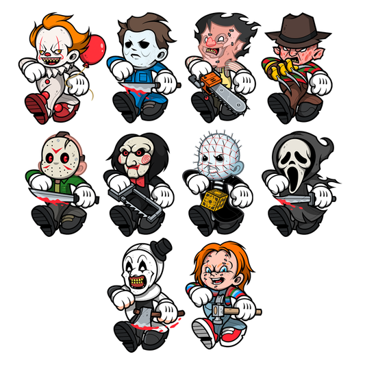 NCK Halloween Sticker Pack