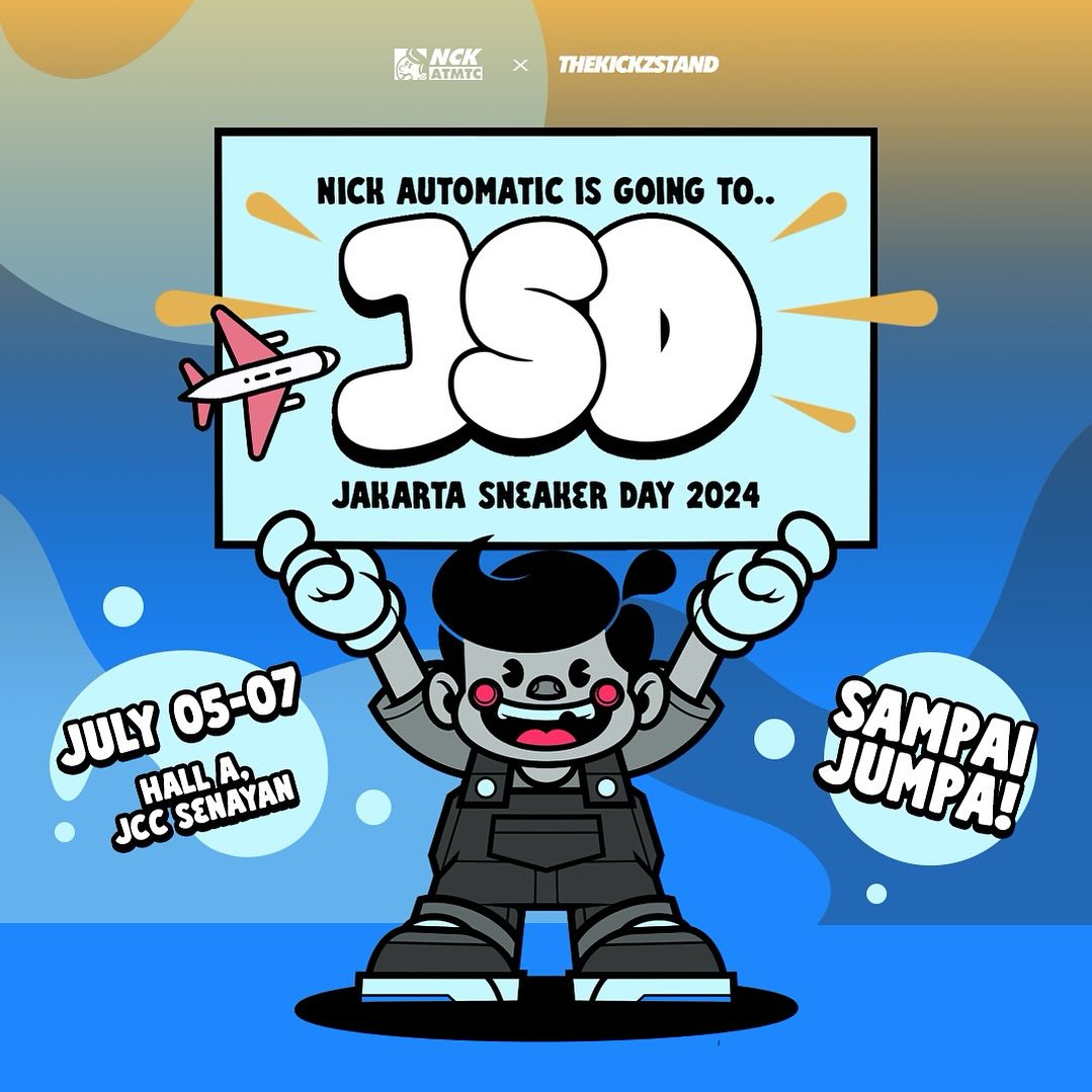Nick Automatic at Jakarta Sneaker Day 2024: Celebrating Sneakers and Streetwear Culture