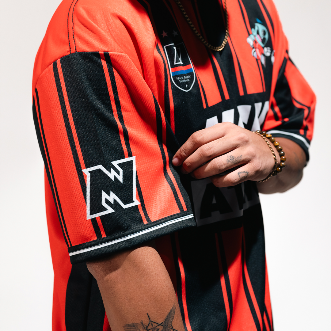 Block Pro Jersey Tee - Striped Red