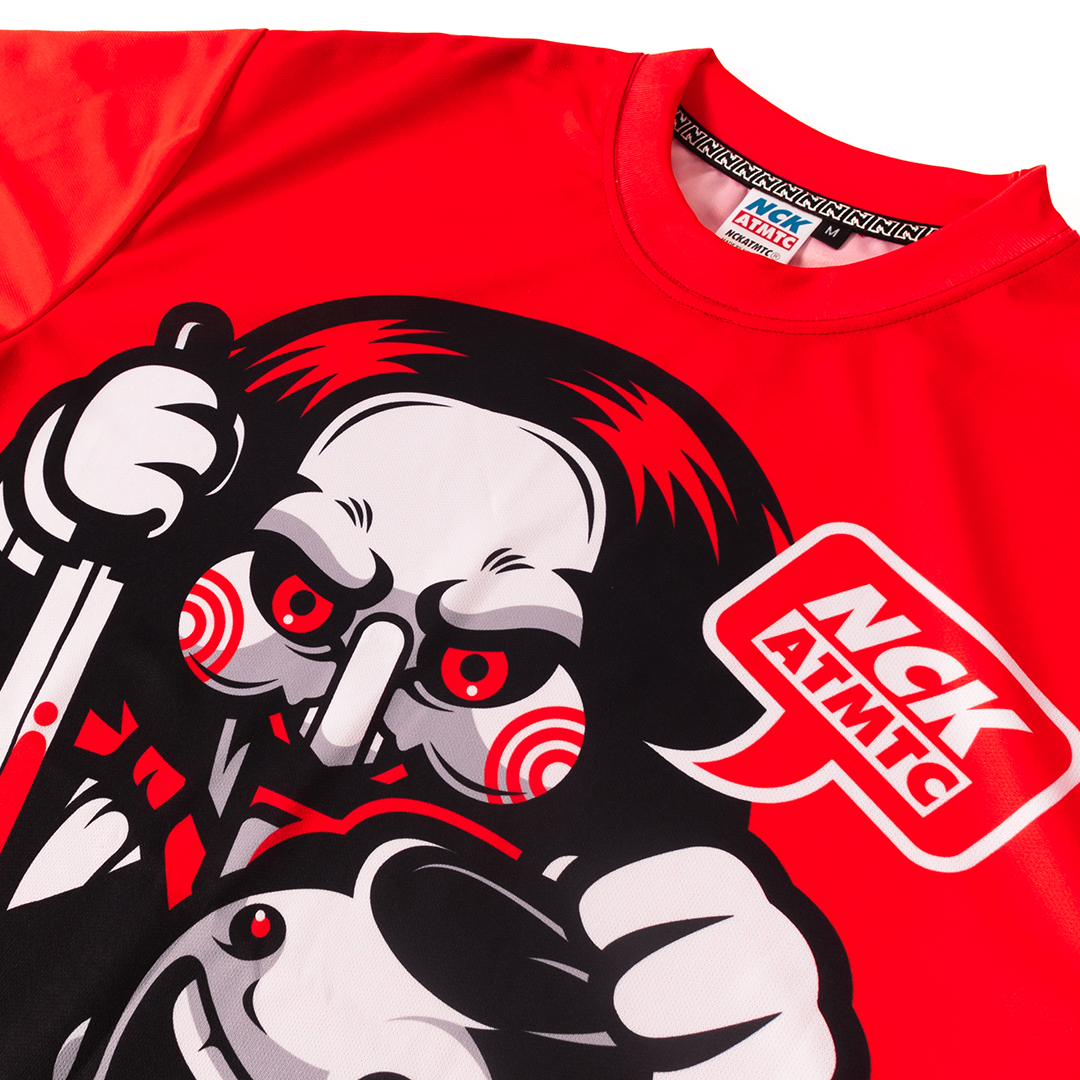 Jigsaw Jersey Tee - Red