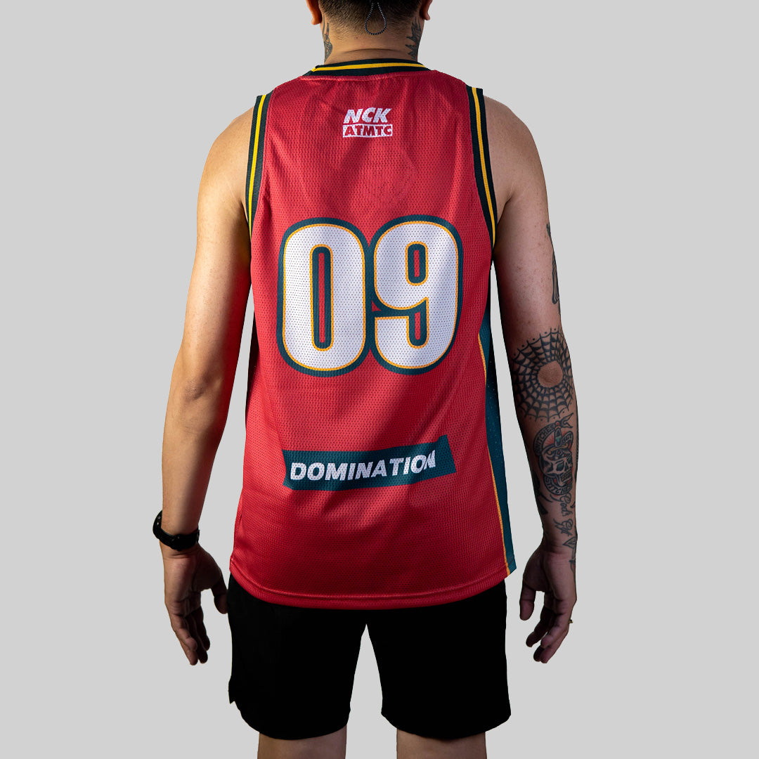 Payton Basketball Jersey - Red