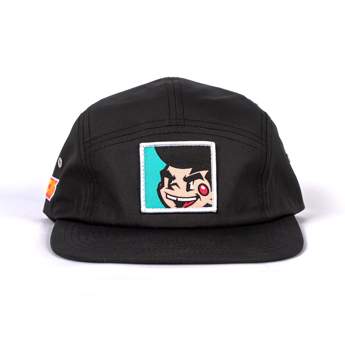 Alphagram 5 Panel Cap (Black)