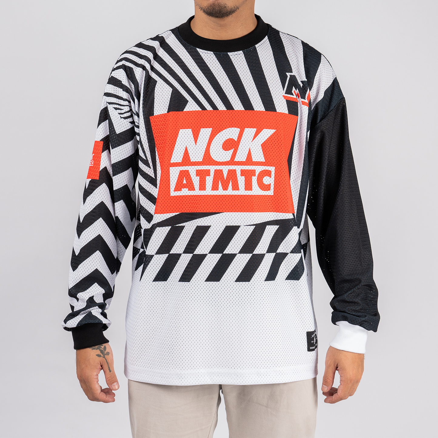 Hypnotics Dri-fit Longsleeve Jersey (Black/White)