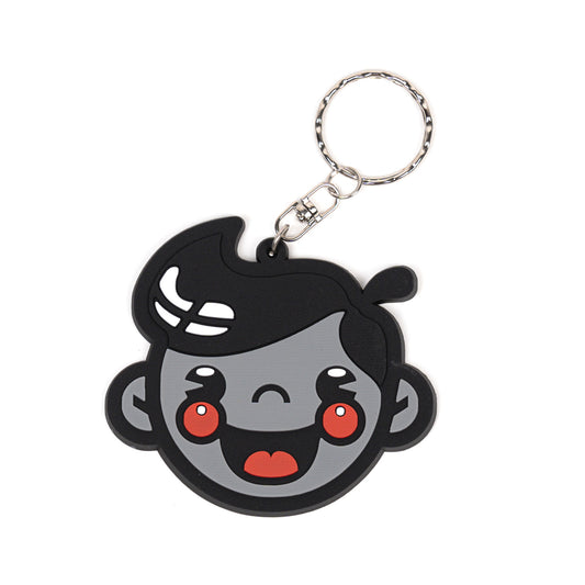 Happy Kid V2 Rubber Keychain