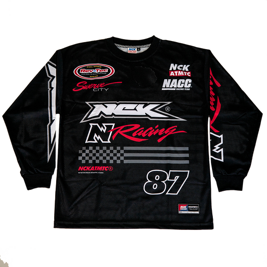 Swerve Long Sleeve Jersey Tee - Black