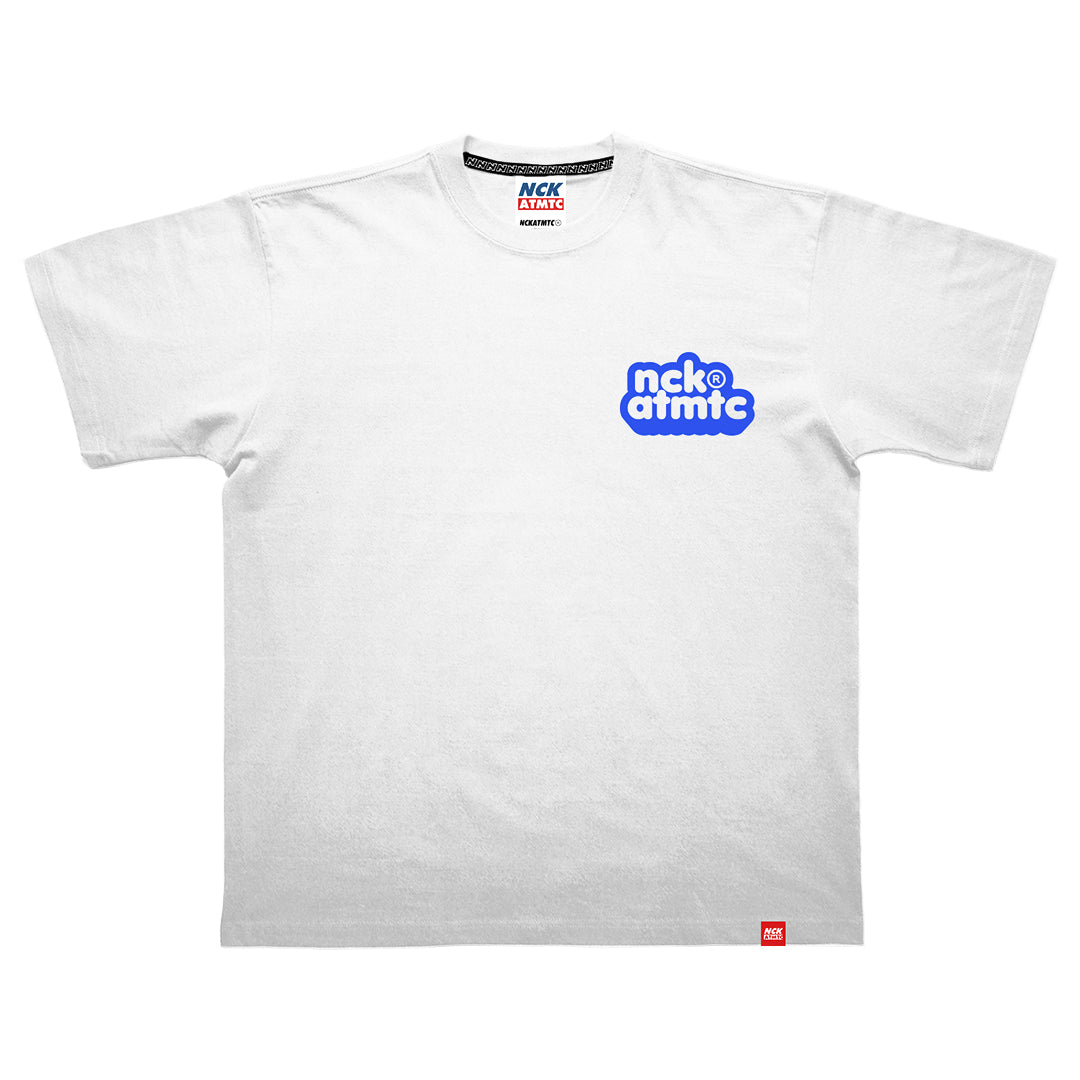 Cut-out Head Logo  - White