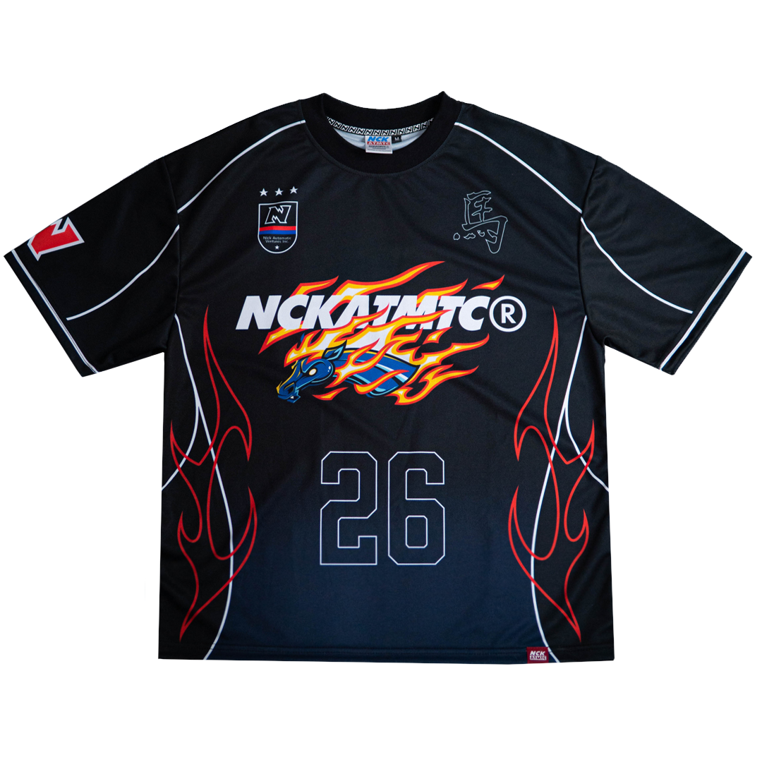 Year of the Horse 2026 Jersey Tee - Black