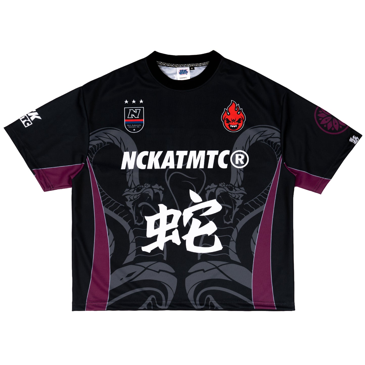 CNY Year of the Snake 2025 Dri-fit Jersey (Black)