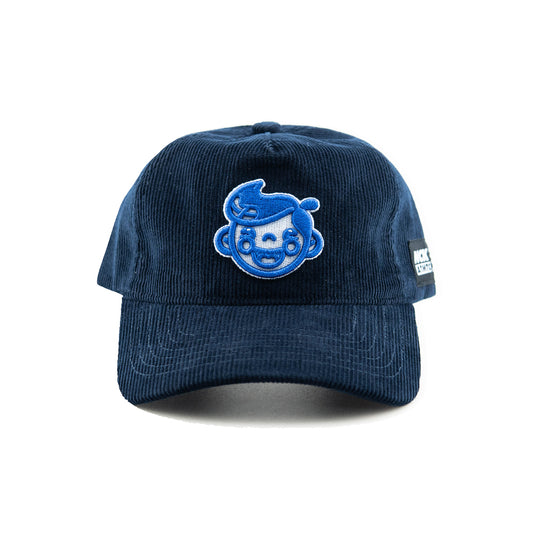 HKL Corduroy Baseball Cap - Navy