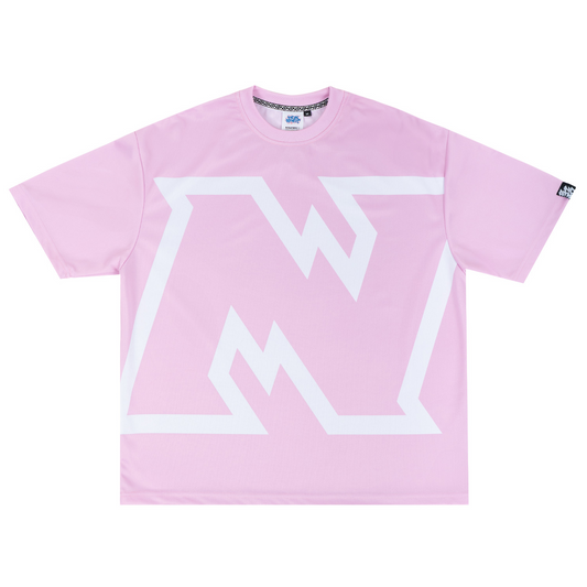 N Logo Brick Dri-fit Shirt (Blush)