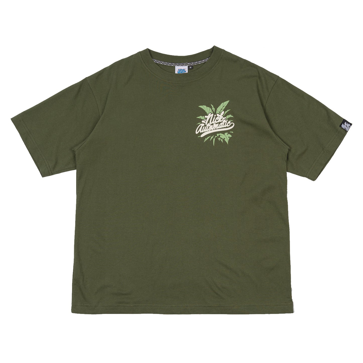 Flora Hawaii Tee (Fatigue Green)