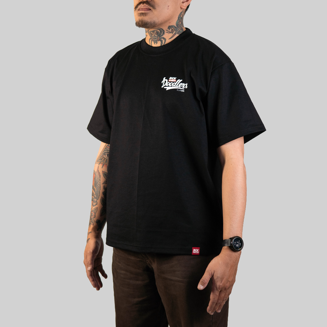 Doodlers Samurai Tee - Black