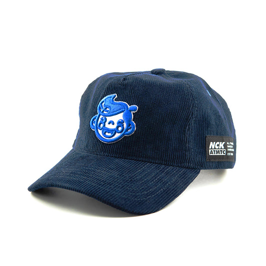 HKL Corduroy Baseball Cap - Navy