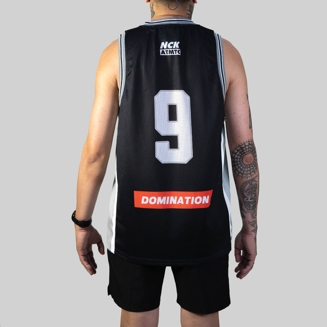 Parker Basketball Jersey - Black