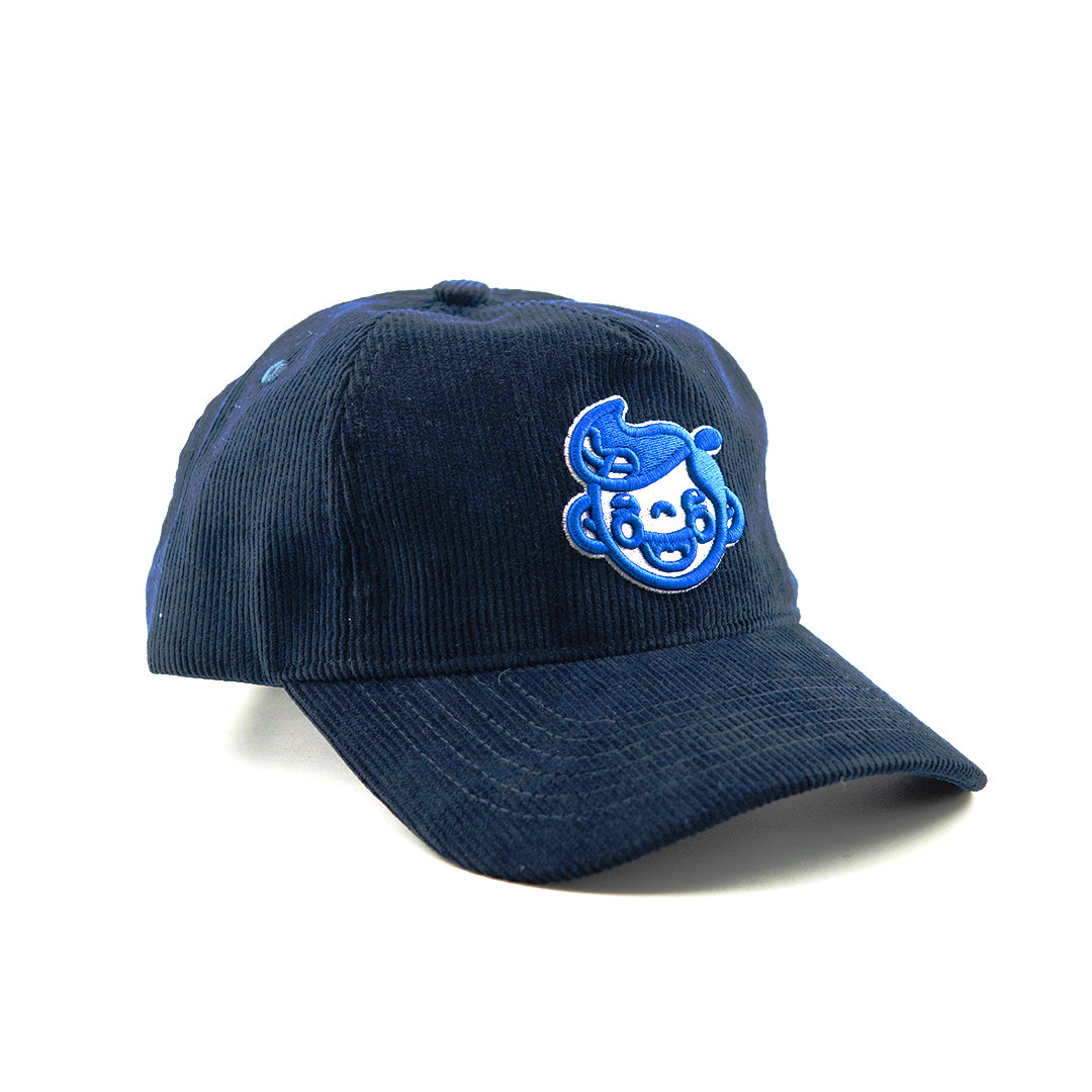 HKL Corduroy Baseball Cap - Navy