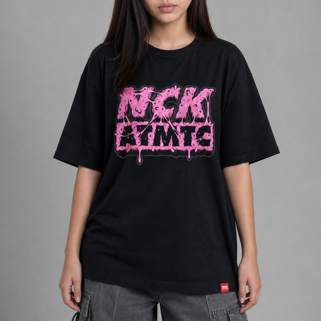 Block Logo Bubblegum - Black