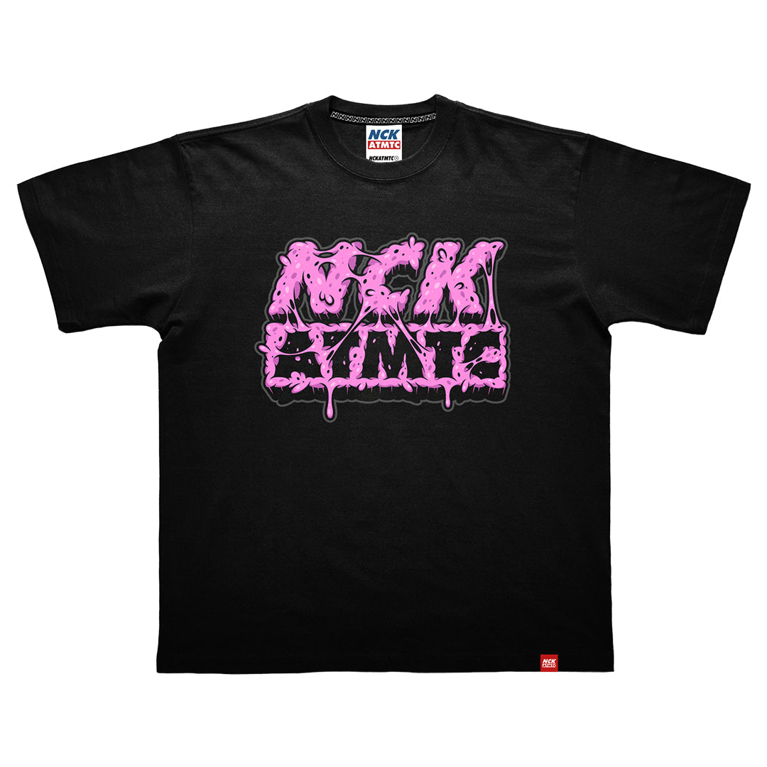Block Logo Bubblegum - Black